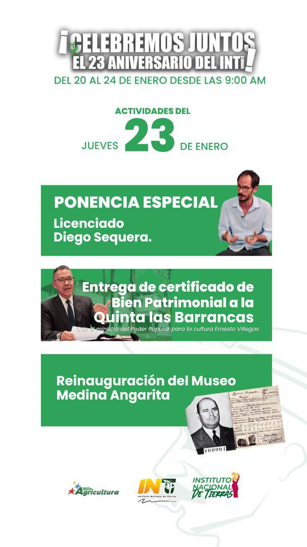 Actividades Jueves 23