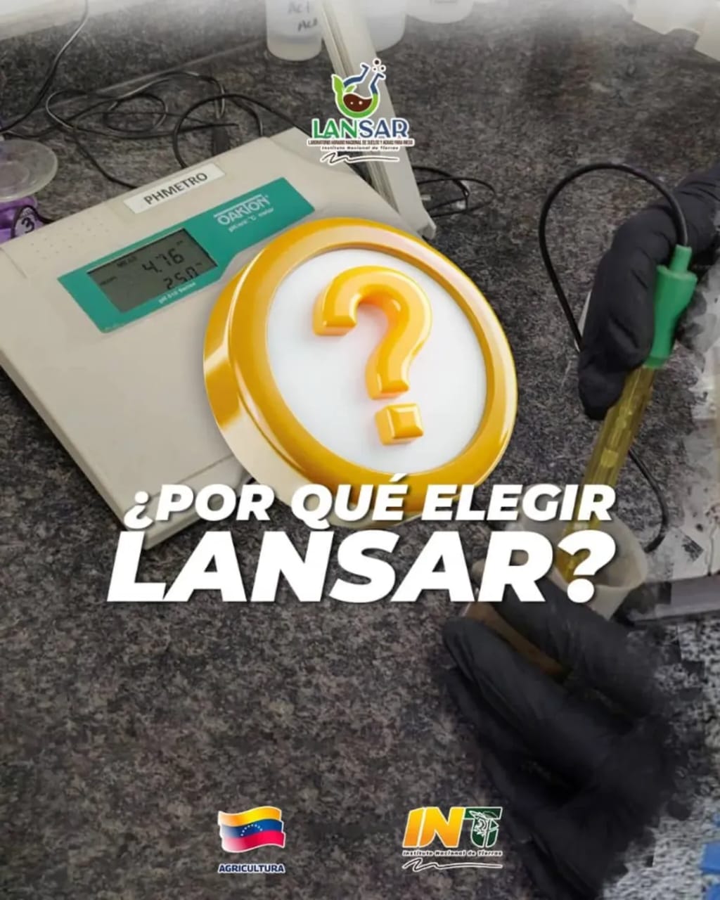 LANSAR: Ciencia y tecnología al servicio del campo para potenciar la producción nacional