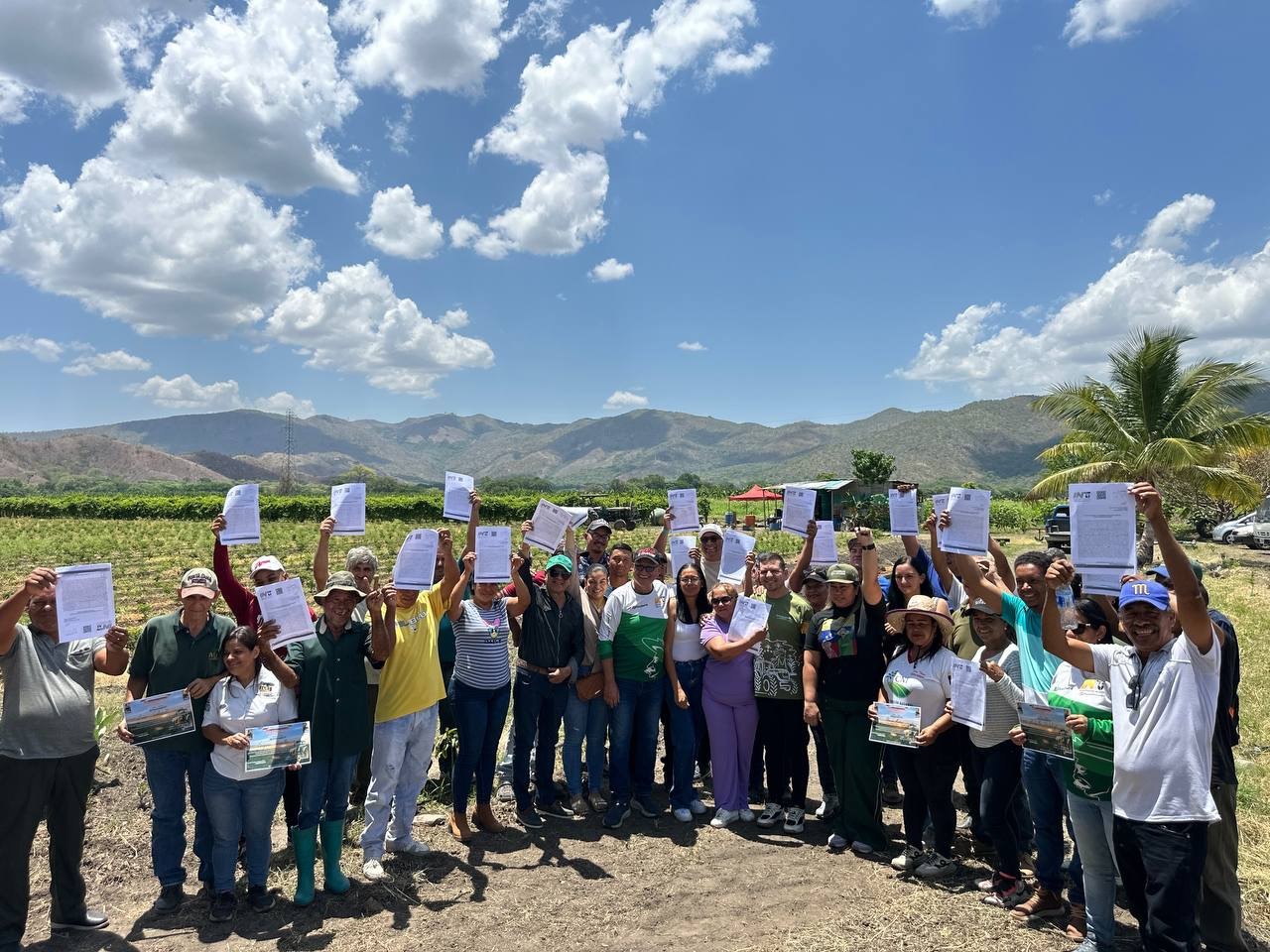 La Tierra como Pilar del Futuro: Avances en la Regularización Agraria en Aragua