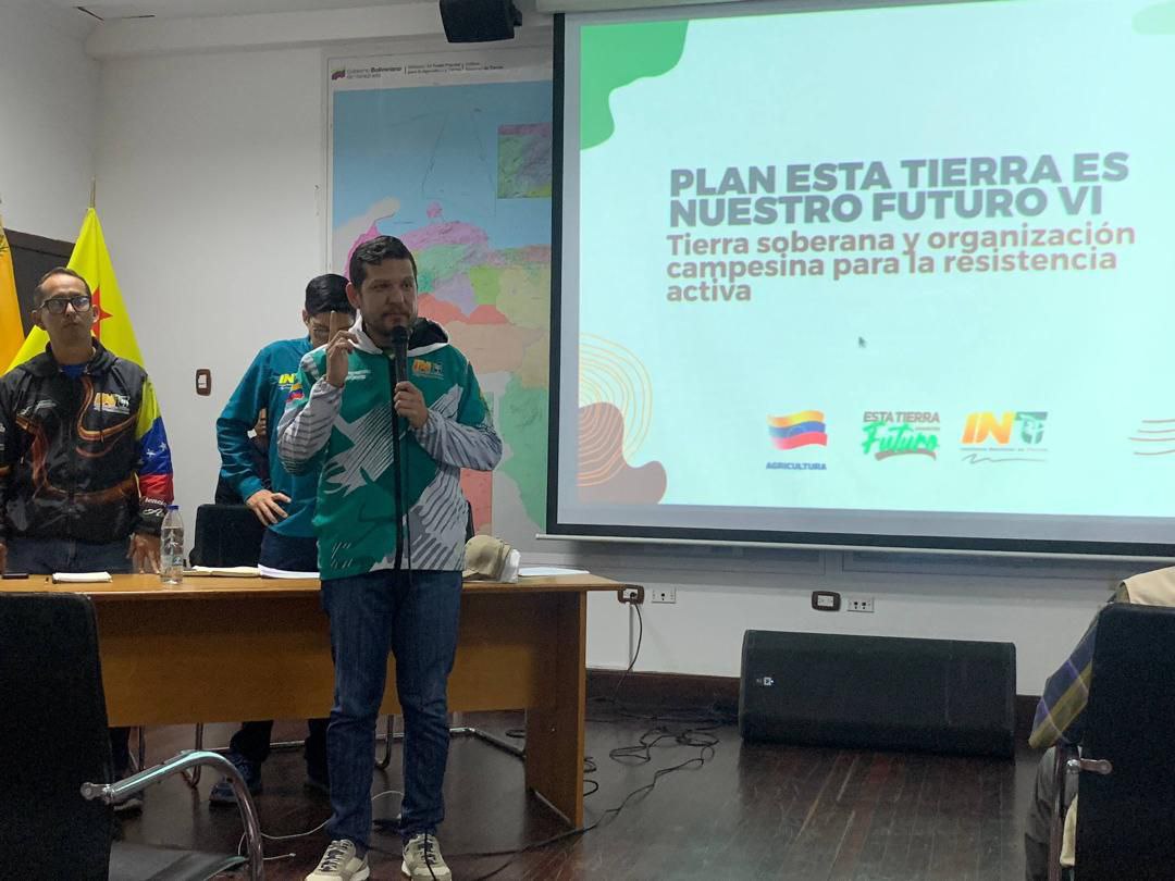 Presentación del Plan "Esta Tierra es Nuestro Futuro VI"