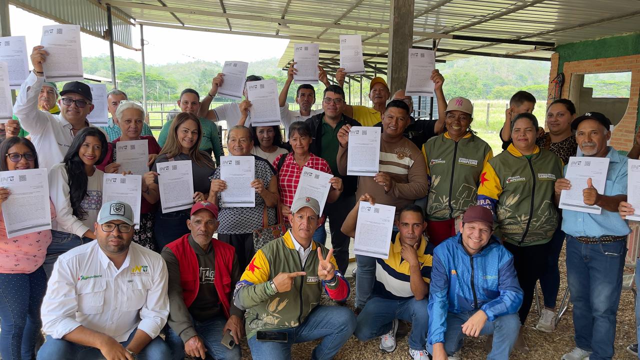 Fortalecen la soberanía alimentaria en Carabobo con la entrega de instrumentos agrarios en Bejuma